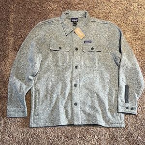 Patagonia Men’s Better Sweater Shirt Jacket - color: stonewash, size: XL